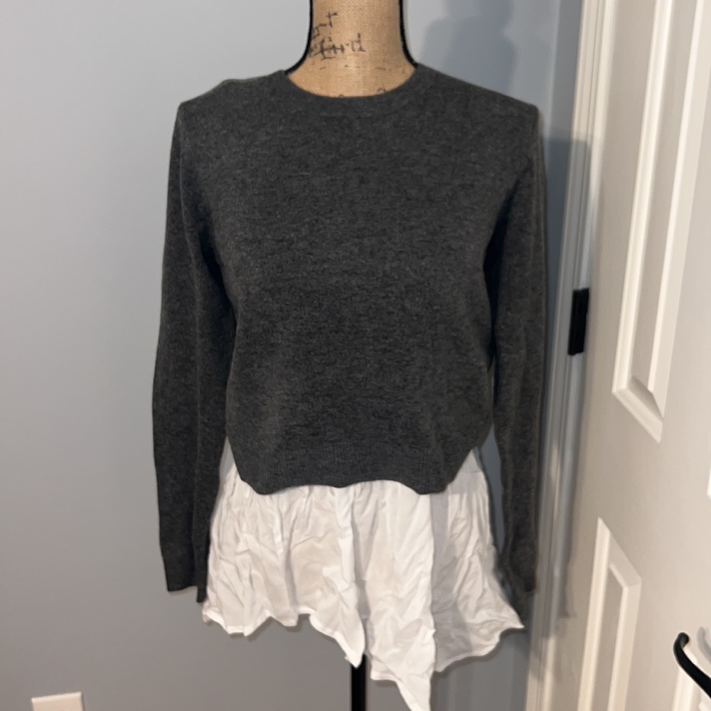 Ripe size small maternity sweater with tank underneath